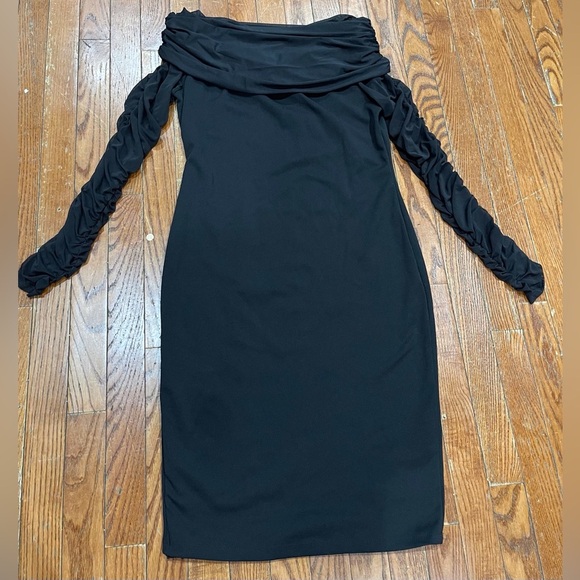 Fashion Nova Black Long Sleeve Dress - Picture 2 of 15